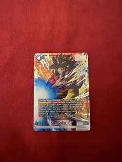 Son Goku : GT FB09-100 Alternate Art Dual Evolution Dragon Ball Card English - Image 1