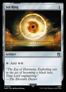 MTG SOL RING 245 EXC - - WHO - MAGIC - Image 1