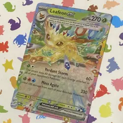 Pokemon TCG Leafeon EX Prismatic Evolutions Card 006/131 - Image 1