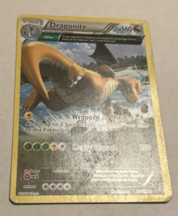 Pokemon TCG Roaring Skies Dragonite 52/108 Non-Holo Rare Card Dmg Heavily Played - Image 5