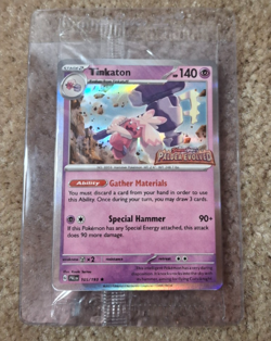 2023 POKEMON SV02 TINKATON PALDE EVOLVED STAMPED HOLO PROMO, EUROPE EXCLUSIVE B - Image 1