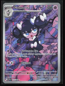 Gothorita 125/086 SV: White Flare Illustration Rare Pokemon TCG NM - Image 1