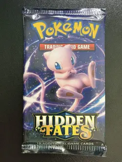 Hidden Fates - Sealed Booster Pack - Mew Art - Pokemon Sun & Moon TCG - Image 1