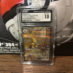 CGC 10 Pokemon Chinese 151C Surprise Alakazam ex 151C-189/151 SAR（24） - Image 1