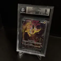 BGS 9.0 Jolteon V 183 Pokemon Swsh Black Star Promo Vmax Premium Collection - Image 2