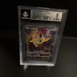 BGS 9.0 Jolteon V 183 Pokemon Swsh Black Star Promo Vmax Premium Collection - Image 4