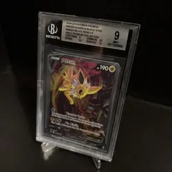BGS 9.0 Jolteon V 183 Pokemon Swsh Black Star Promo Vmax Premium Collection - Image 5