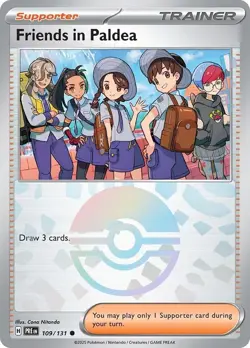Friends in Paldea - 109/131 (Poke Ball Pattern) PRE 109/131 Pokemon SV: Prism... - Image 1