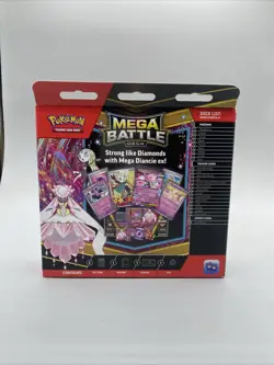 Pokemon TCG Mega Battle Deck Mega Diancie EX Meloetta Factory Sealed - Image 2