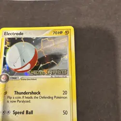 Pokemon TCG - Electrode - EX Emerald 27/106 Reverse Holo STAMPED MINT CONDITION! - Image 4