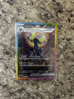 Pokemon Umbreon ex SV Prismatic Evolutions Special Illustration Rare Holo 280 HP - Image 2