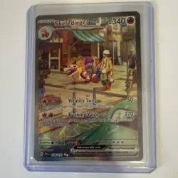 Pokemon Skeledirge EX Holo 258/193 Sv02: Paldea Evolved Illustration Rare 340 HP - Image 1