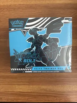 Pokemon Scarlett & Violet Black Bolt Elite Trainer Box ETB - SEALED - Image 1