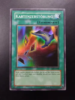 YUGIOH 2003 | CARD DESTRUCTION | SDY-G038 | OLD PRINT GERMAN | EX-VG (MP) - Image 1