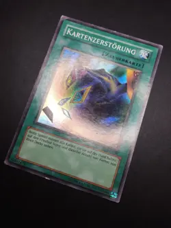 YUGIOH 2003 | CARD DESTRUCTION | SDY-G038 | OLD PRINT GERMAN | EX-VG (MP) - Image 3