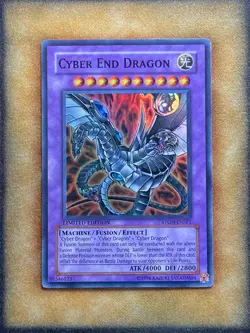 Yugioh Cyber End Dragon STON-ENSE1 Super Rare Limited Edition NM - Image 1