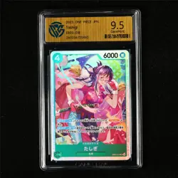 CCG 9.5 GemMint 2025 One Piece JPN Tashigi EB03-018 SR - Image 2