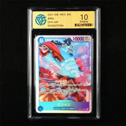 CCG 10 Pristine 2025 One Piece JPN Jinbe OP14-049 SR - Image 1