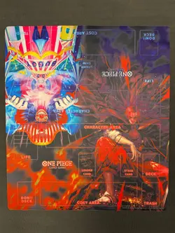 Official One Piece Playmat- Buggy & Shanks 2 Player Tournament Mat! - Image 2