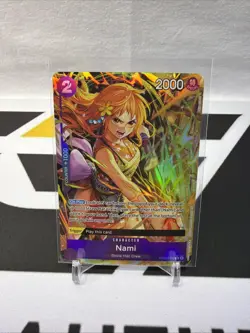 Nami PRB02-012 Alt Art One Piece TCG English Near Mint - Image 1