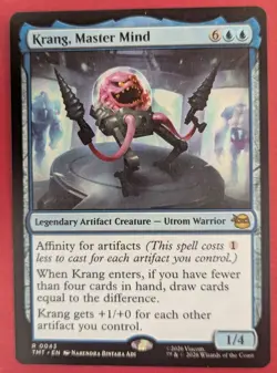 Krang, Master Mind (Reg) Teenage Mutant Ninja Turtles 43 NM - MTG - Image 1