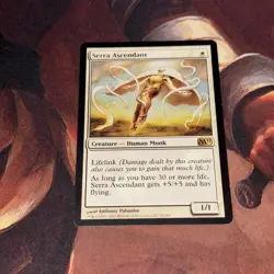 Serra Ascendant X1 Mtg M11 Core Set 2011 Nm/Vlp - Image 1