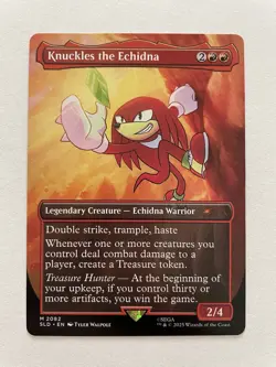 MTG Knuckles the Echidna 2082 SLD - Image 1
