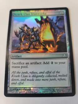MTG Krark-Clan Ironworks Fifth Dawn Foil NM, never played - Image 1