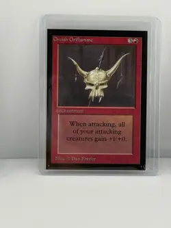 MTG International Collector's Edition - Orcish Oriflamme - Mint- Never Played - Image 1