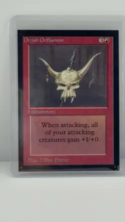 MTG International Collector's Edition - Orcish Oriflamme - Mint- Never Played - Image 2