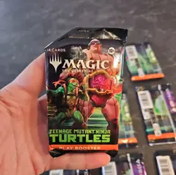 MTG Teenage Mutant Ninja Turtles 12 Play Booster Packs Brand New Factory Sealed - Image 3