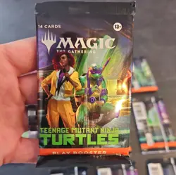 MTG Teenage Mutant Ninja Turtles 12 Play Booster Packs Brand New Factory Sealed - Image 5