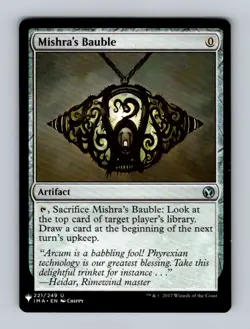 Mishra's Bauble U The List Reprints 221 LP - Image 1