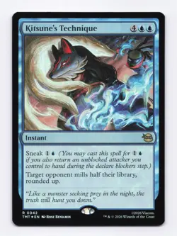 Kitsune's Technique (Foil) 0042 (R) MTG Teenage Mutant Ninja Turtles (TMT) - Image 1