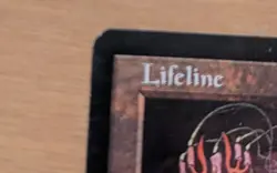 MTG 1998 Magic The Gathering Urza's Saga #299 Lifeline Rare - Image 2