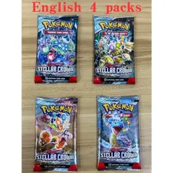10/40PC Pokemon Card Shining Fates Style English Booster Battle Carte Trading Ca - Image 3