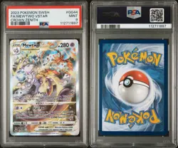 2023 Pokemon Mewtwo VSTAR GG44 Crown Zenith PSA 9 - Image 3