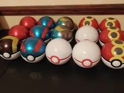 Pokemon TCG Poke Ball Tins Lot of 15 Various Styles Empty No Cards - Image 2