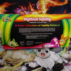 Nintendo Pokemon TCG Mythical Squishy Premium Collection - Image 4