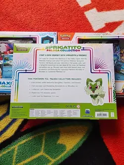 Pokemon Paldea Pin Collection Set of 3 Fuecoco, Sprigatito & Quaxly New Sealed - Image 5