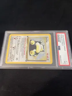 1999 POKEMON JUNGLE 1ST ED #11 SNORLAX-HOLO PSA 7 - Image 4