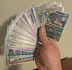 Pokemon 100 Holo Cards Korean - SAR/AR's/Masterballs/EX - ALL HOLO's - Image 5