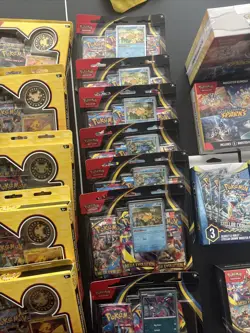 Pokemon Mega Evolution Surging Spark Phantasmal Flames Stellar Crown Journey Lot - Image 3