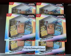 SEALED Lot of (6) Pokemon Prismatic Evolutions Poster Collection - Image 1