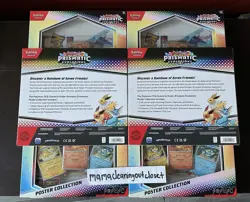 SEALED Lot of (6) Pokemon Prismatic Evolutions Poster Collection - Image 2