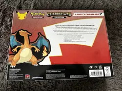 Pokemon TCG Celebrations Lance's Charizard V 25th Anniversary Box 2021 - Image 2