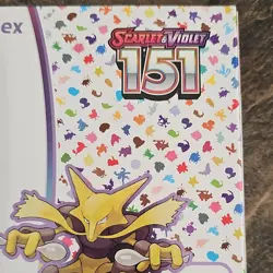 Pokemon Scarlet & Violet 151 Alakazam EX Collection Box Promo Booster 4 Packs - Image 3