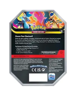 Mega Charizard Ex Tin - Mega Charizard X EX Promo - Pokemon Sealed! - Image 2