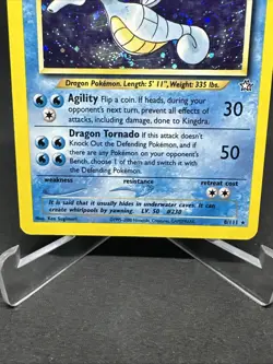 Vintage Pokemon TCG Kingdra 8/111 Neo Genesis Unlimited Holo Rare Holographic - Image 4