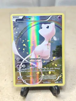 Mew XY110 Black Star Promo Full Art Holo Pokemon TCG 2016 - Image 2